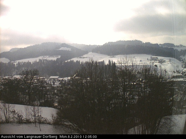 Webcam-Bild: Aussicht vom Dorfberg in Langnau 20100208-120500