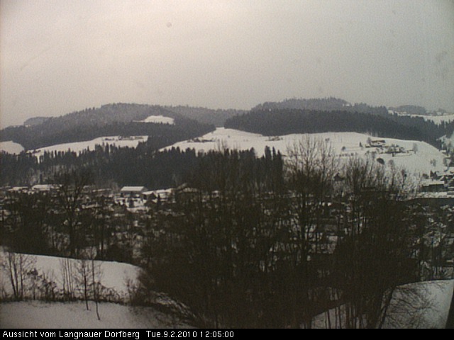 Webcam-Bild: Aussicht vom Dorfberg in Langnau 20100209-120500
