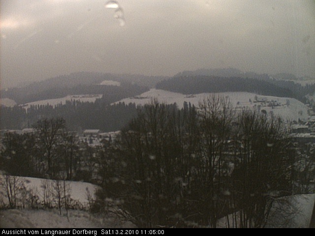 Webcam-Bild: Aussicht vom Dorfberg in Langnau 20100213-110500