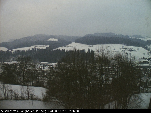 Webcam-Bild: Aussicht vom Dorfberg in Langnau 20100213-170500