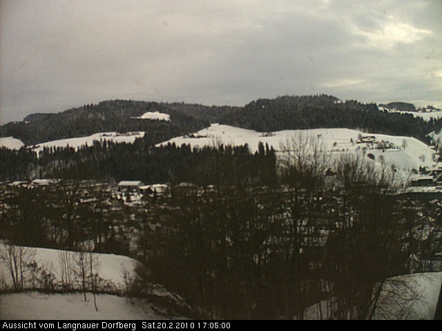 Webcam-Bild: Aussicht vom Dorfberg in Langnau 20100220-170500