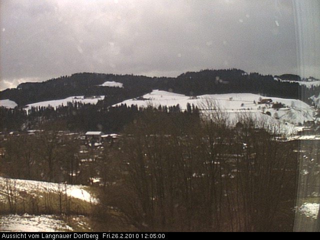 Webcam-Bild: Aussicht vom Dorfberg in Langnau 20100226-120500