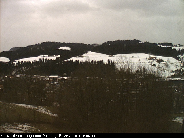 Webcam-Bild: Aussicht vom Dorfberg in Langnau 20100226-150500