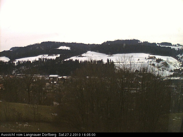 Webcam-Bild: Aussicht vom Dorfberg in Langnau 20100227-160500