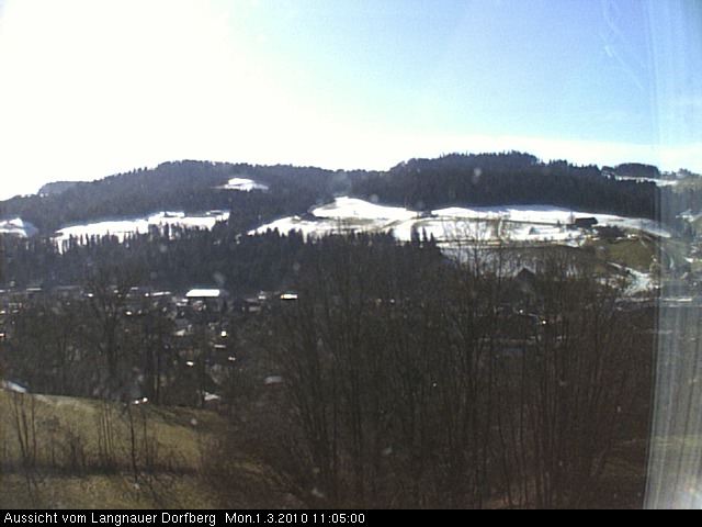 Webcam-Bild: Aussicht vom Dorfberg in Langnau 20100301-110500