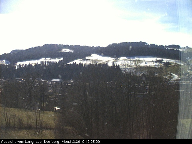 Webcam-Bild: Aussicht vom Dorfberg in Langnau 20100301-120500