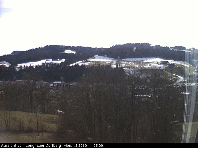 Webcam-Bild: Aussicht vom Dorfberg in Langnau 20100301-140500