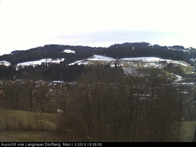 Webcam-Bild: Aussicht vom Dorfberg in Langnau 20100301-150500