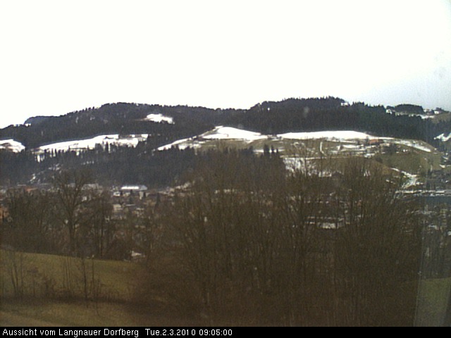 Webcam-Bild: Aussicht vom Dorfberg in Langnau 20100302-090500
