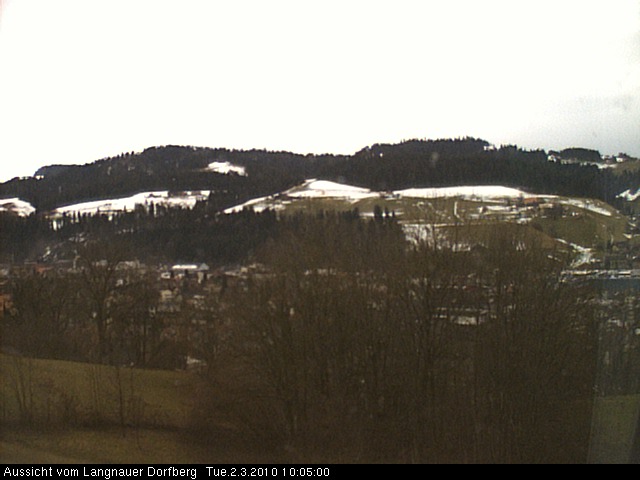 Webcam-Bild: Aussicht vom Dorfberg in Langnau 20100302-100500