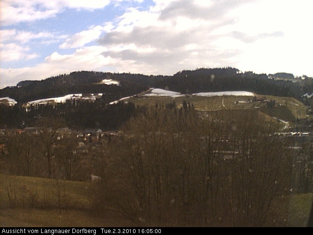 Webcam-Bild: Aussicht vom Dorfberg in Langnau 20100302-160500