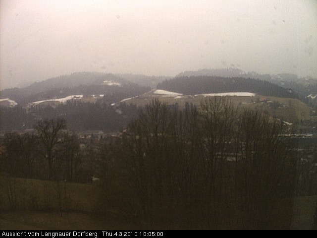 Webcam-Bild: Aussicht vom Dorfberg in Langnau 20100304-100500