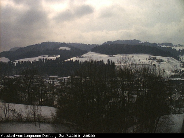 Webcam-Bild: Aussicht vom Dorfberg in Langnau 20100307-120500