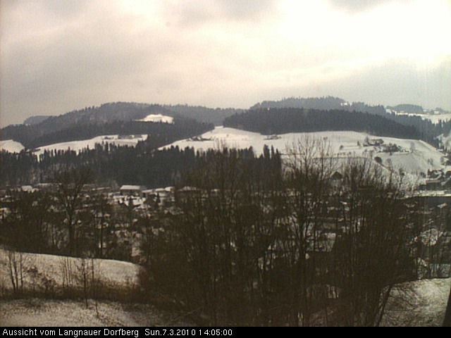 Webcam-Bild: Aussicht vom Dorfberg in Langnau 20100307-140500