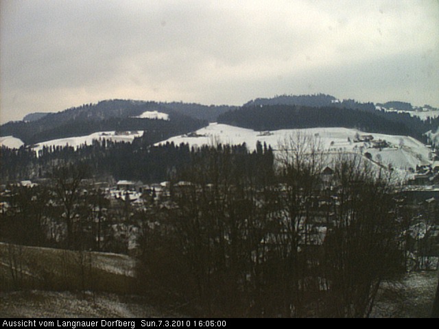 Webcam-Bild: Aussicht vom Dorfberg in Langnau 20100307-160500
