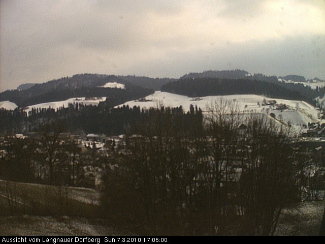 Webcam-Bild: Aussicht vom Dorfberg in Langnau 20100307-170500