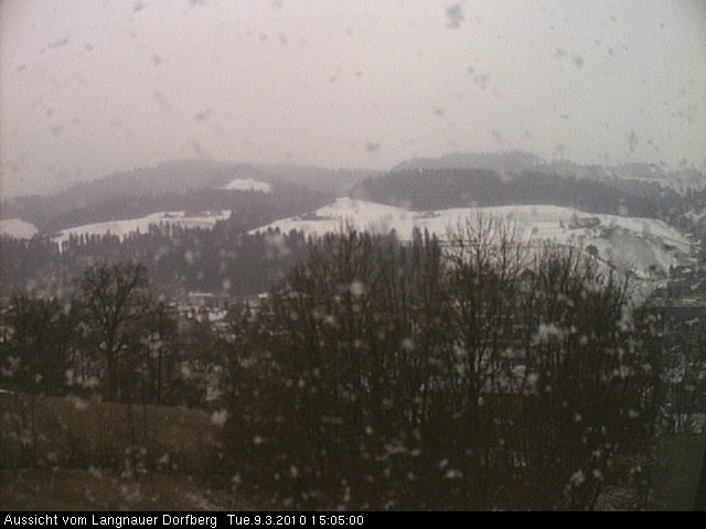 Webcam-Bild: Aussicht vom Dorfberg in Langnau 20100309-150500