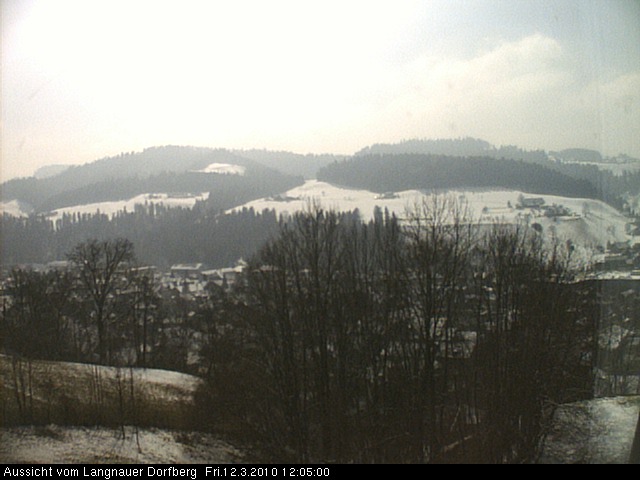 Webcam-Bild: Aussicht vom Dorfberg in Langnau 20100312-120500