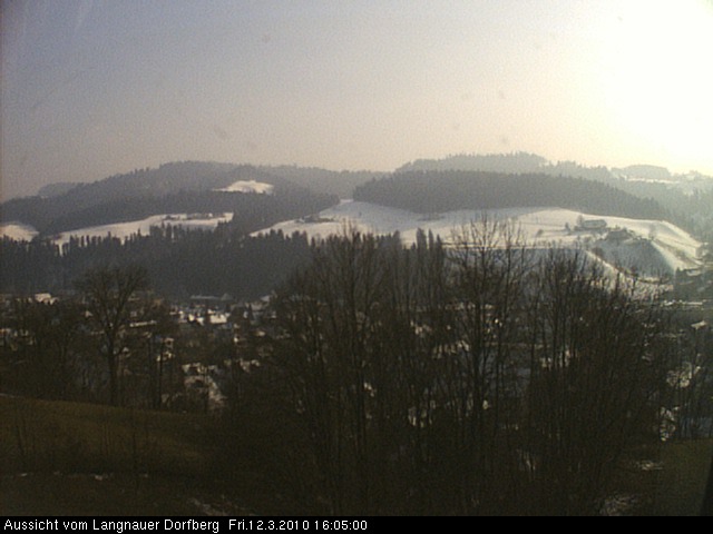 Webcam-Bild: Aussicht vom Dorfberg in Langnau 20100312-160500
