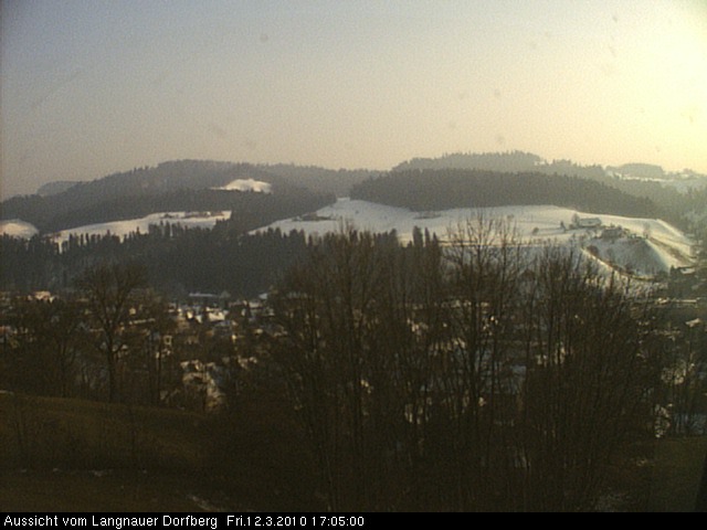 Webcam-Bild: Aussicht vom Dorfberg in Langnau 20100312-170500