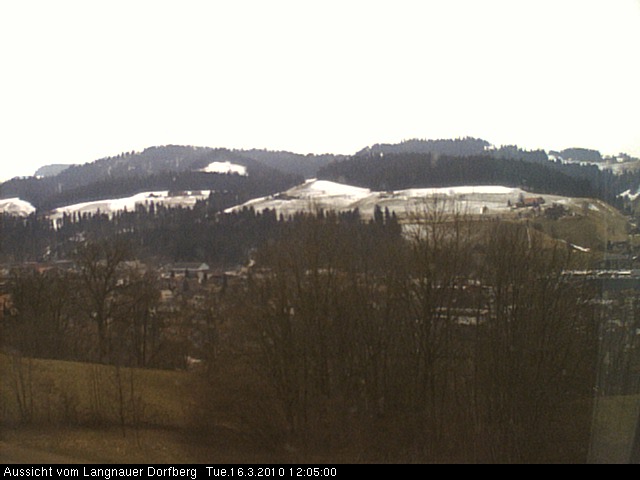 Webcam-Bild: Aussicht vom Dorfberg in Langnau 20100316-120500