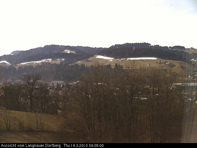 Webcam-Bild: Aussicht vom Dorfberg in Langnau 20100318-090500