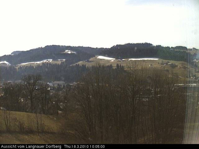 Webcam-Bild: Aussicht vom Dorfberg in Langnau 20100318-100500