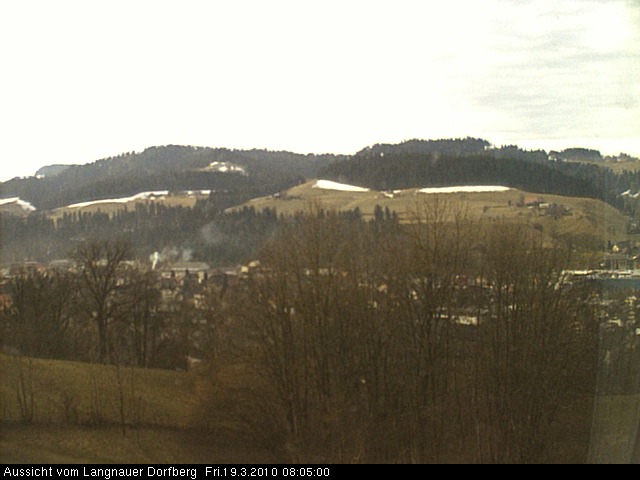 Webcam-Bild: Aussicht vom Dorfberg in Langnau 20100319-080500