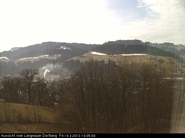 Webcam-Bild: Aussicht vom Dorfberg in Langnau 20100319-100500