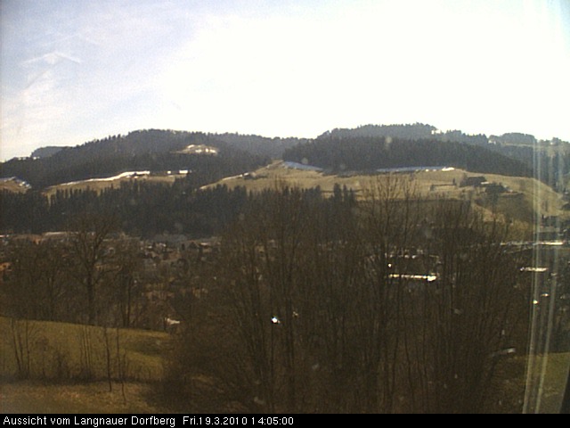 Webcam-Bild: Aussicht vom Dorfberg in Langnau 20100319-140500