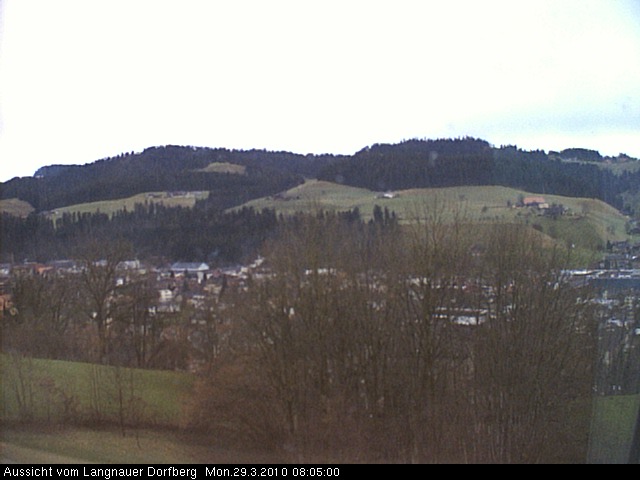 Webcam-Bild: Aussicht vom Dorfberg in Langnau 20100329-080500