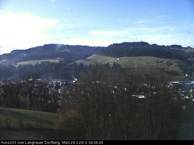 Webcam-Bild: Aussicht vom Dorfberg in Langnau 20100329-090500