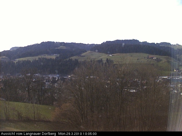 Webcam-Bild: Aussicht vom Dorfberg in Langnau 20100329-100500