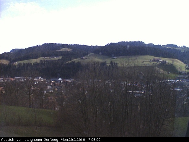 Webcam-Bild: Aussicht vom Dorfberg in Langnau 20100329-170500