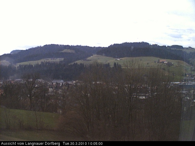 Webcam-Bild: Aussicht vom Dorfberg in Langnau 20100330-100500