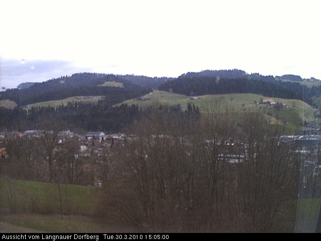 Webcam-Bild: Aussicht vom Dorfberg in Langnau 20100330-150500
