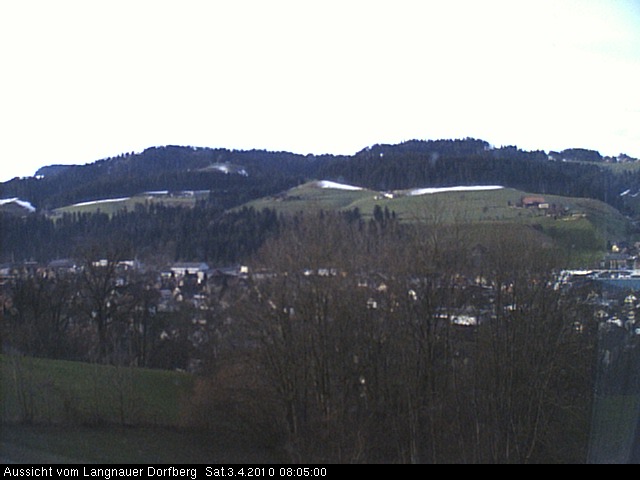 Webcam-Bild: Aussicht vom Dorfberg in Langnau 20100403-080500