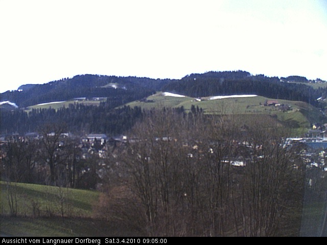 Webcam-Bild: Aussicht vom Dorfberg in Langnau 20100403-090500