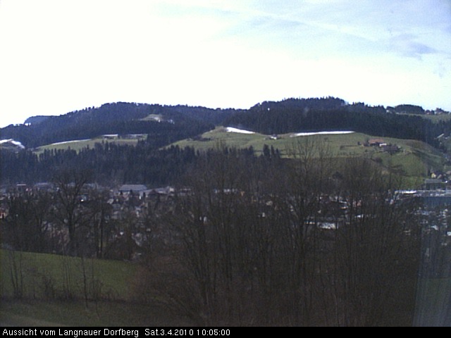 Webcam-Bild: Aussicht vom Dorfberg in Langnau 20100403-100500