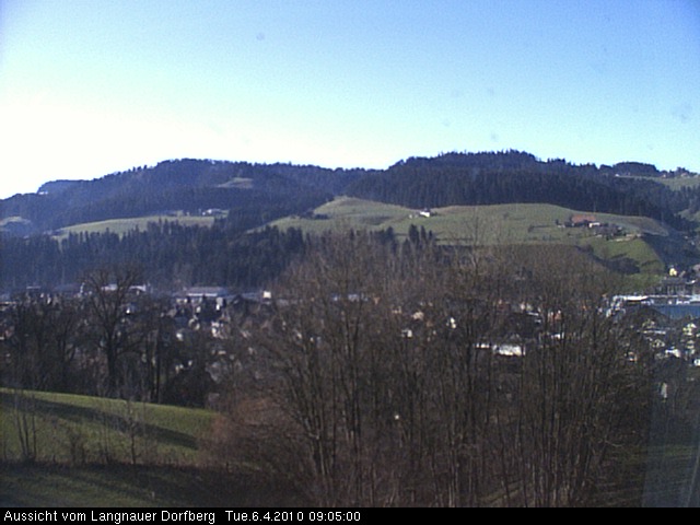 Webcam-Bild: Aussicht vom Dorfberg in Langnau 20100406-090500
