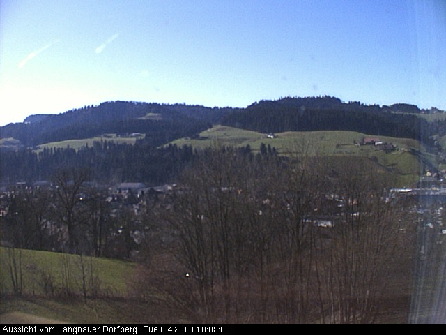 Webcam-Bild: Aussicht vom Dorfberg in Langnau 20100406-100500