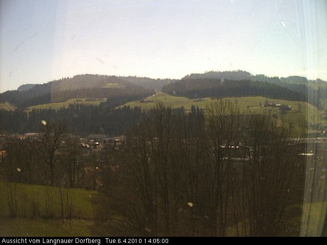 Webcam-Bild: Aussicht vom Dorfberg in Langnau 20100406-140500