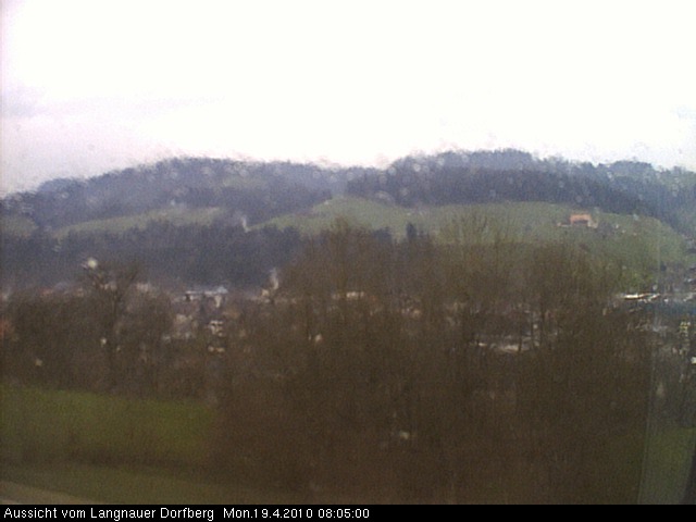 Webcam-Bild: Aussicht vom Dorfberg in Langnau 20100419-080500