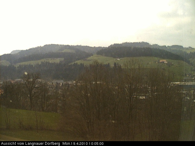 Webcam-Bild: Aussicht vom Dorfberg in Langnau 20100419-100500