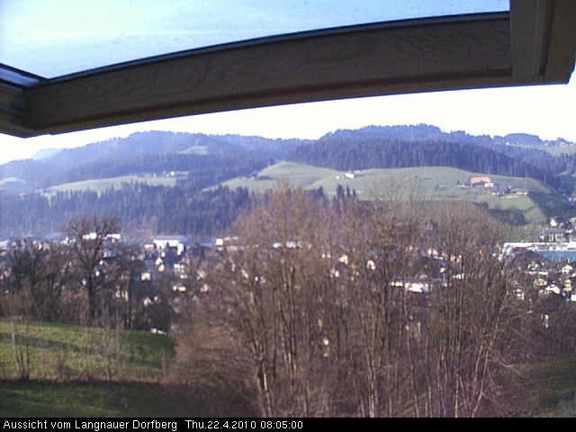 Webcam-Bild: Aussicht vom Dorfberg in Langnau 20100422-080500