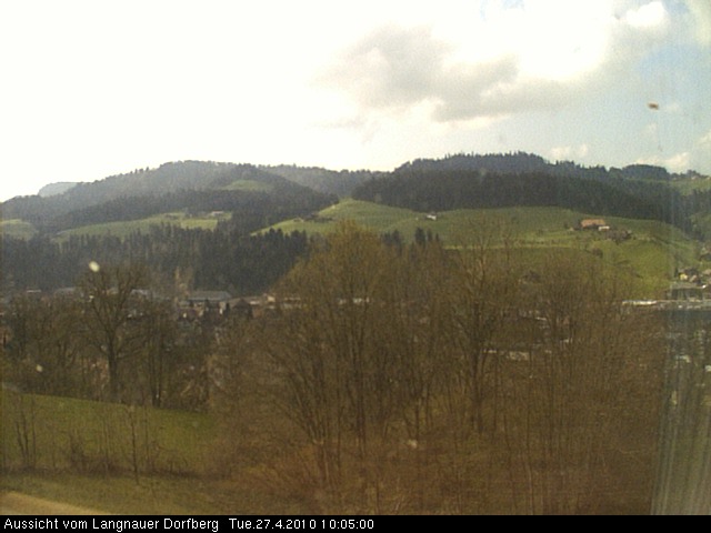 Webcam-Bild: Aussicht vom Dorfberg in Langnau 20100427-100500