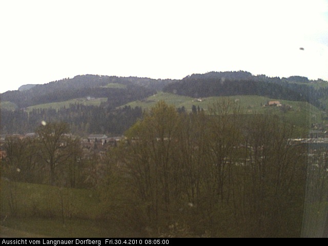 Webcam-Bild: Aussicht vom Dorfberg in Langnau 20100430-080500