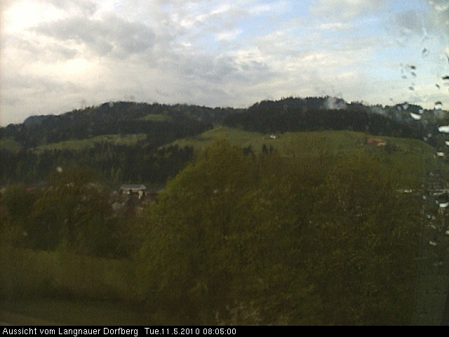 Webcam-Bild: Aussicht vom Dorfberg in Langnau 20100511-080500