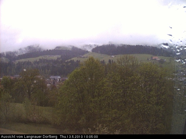 Webcam-Bild: Aussicht vom Dorfberg in Langnau 20100513-100500