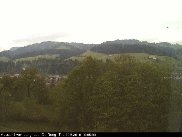 Webcam-Bild: Aussicht vom Dorfberg in Langnau 20100520-100500